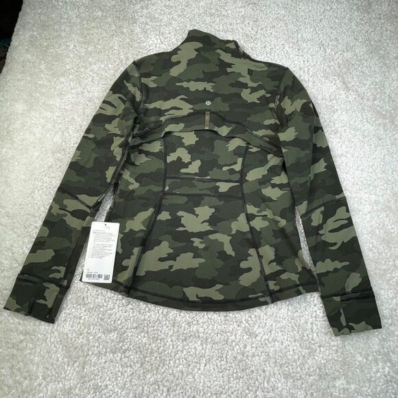 Lululemon Define Jacket Luon Heritage Camo Olive Green 12 - Picture 3 of 11